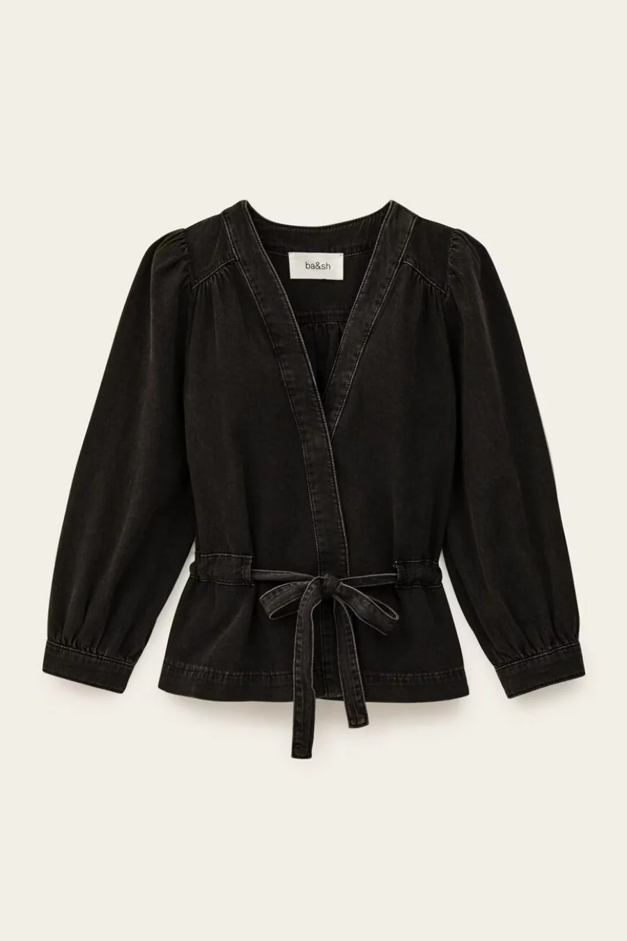 Mlavina Wrap Top Blackstone - Image 4