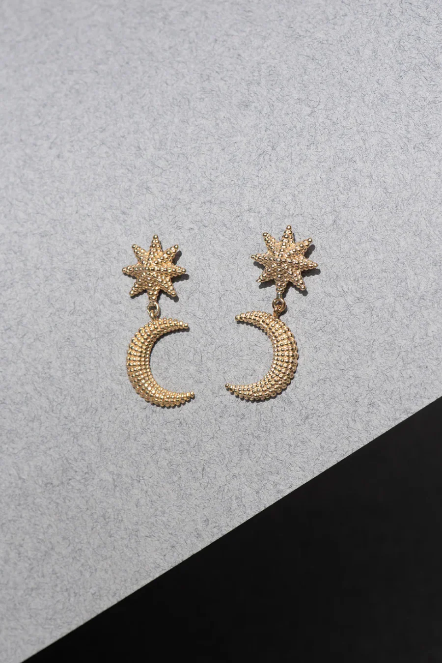 Moonlight Earrings Gold - Image 2