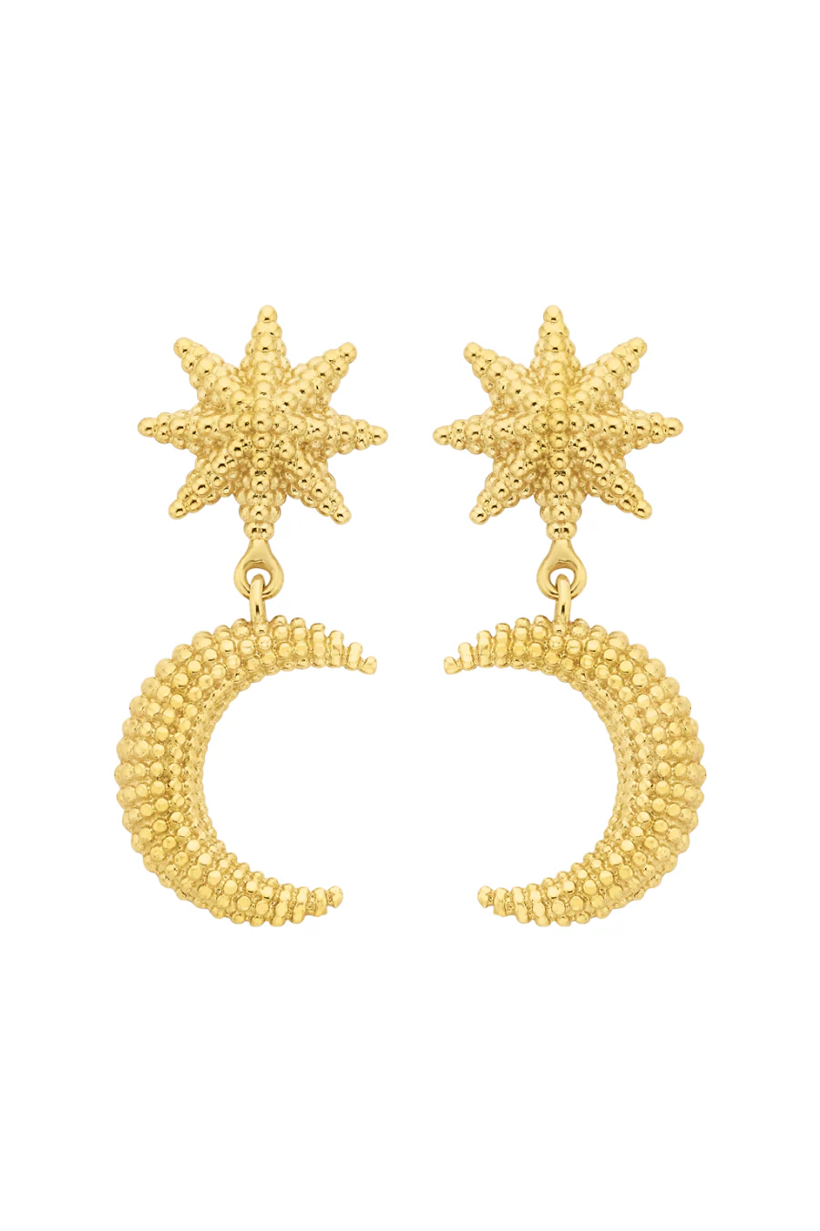 Moonlight Earrings Gold - Image 4