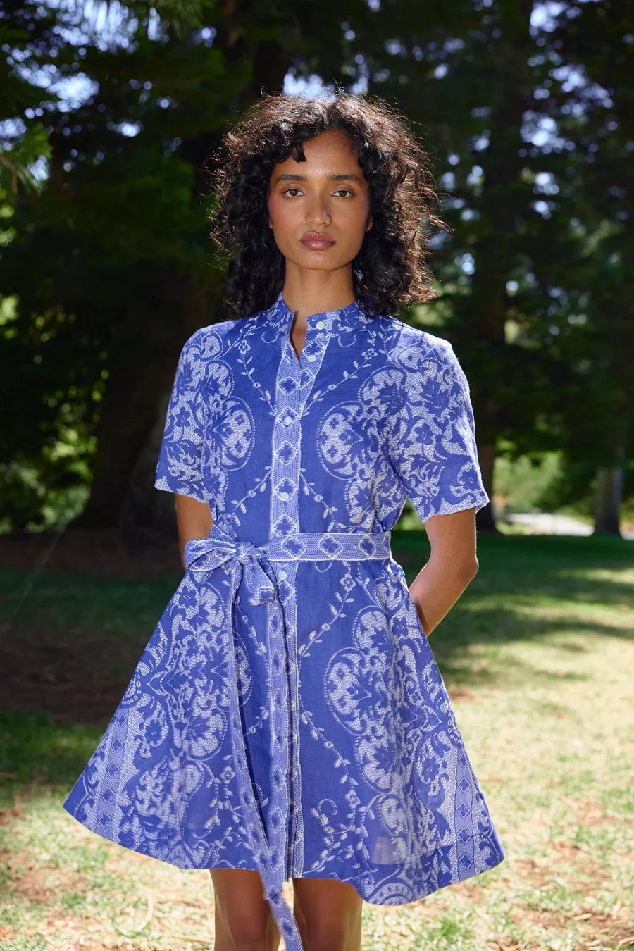Nami Dress Royal Antique - Image 2