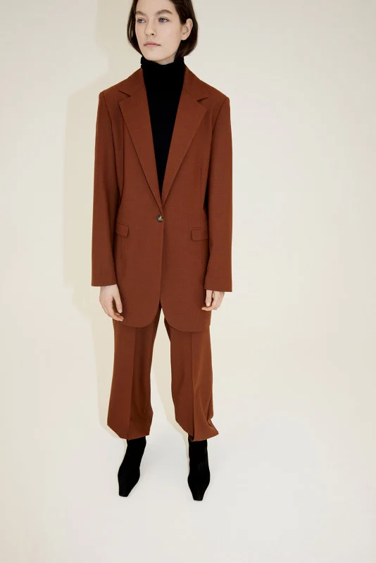 Nete Blazer Dark Camel