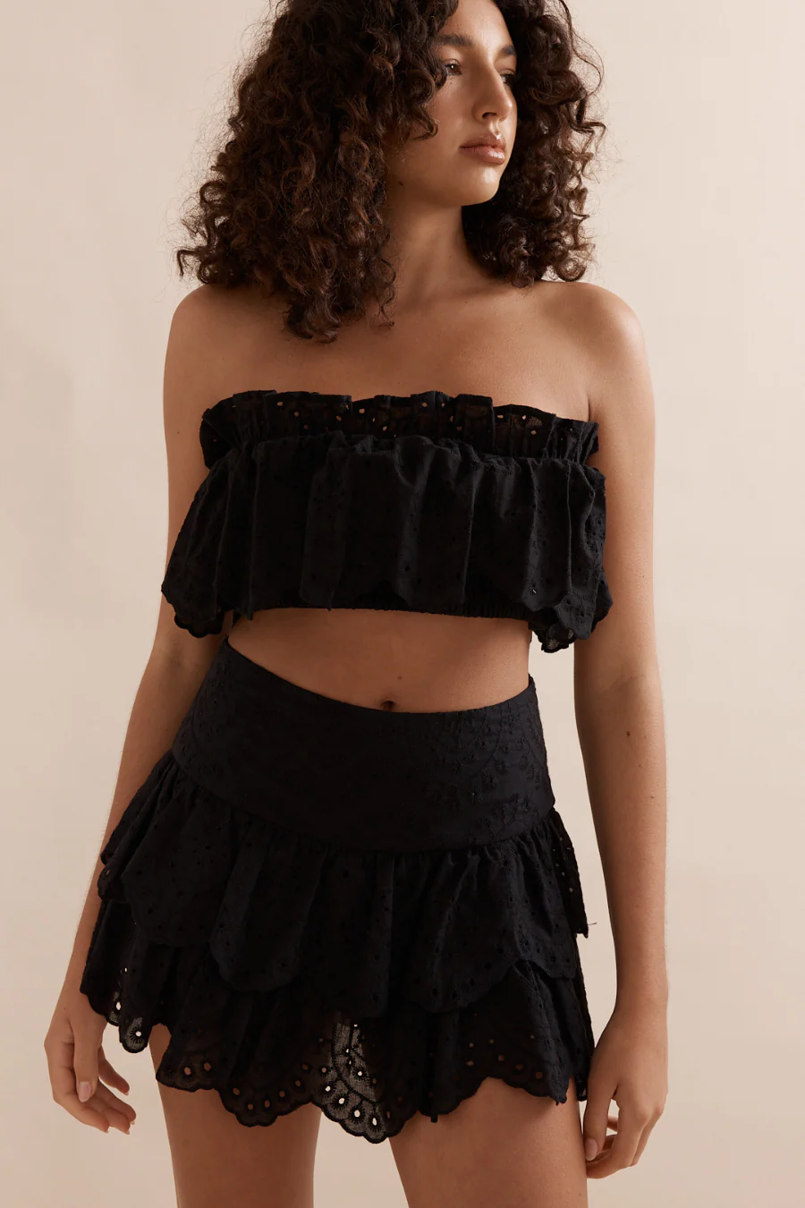 Nice Top Black Broderie - Image 4