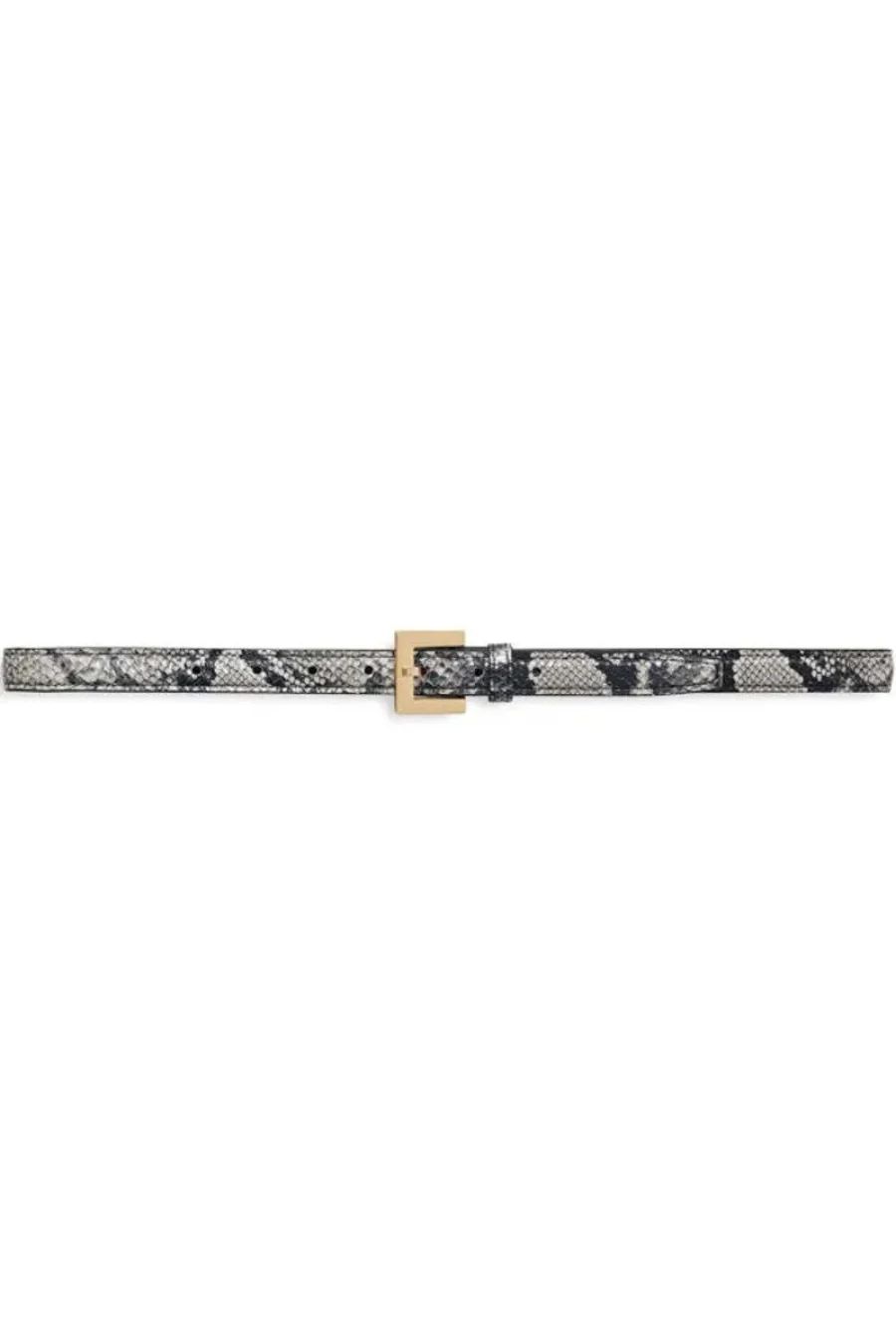 Nicola Belt Black And White Snake - Image 3