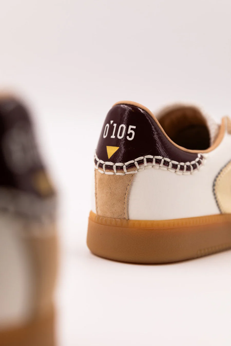 Nova Mocassin White/ Tan - Image 3