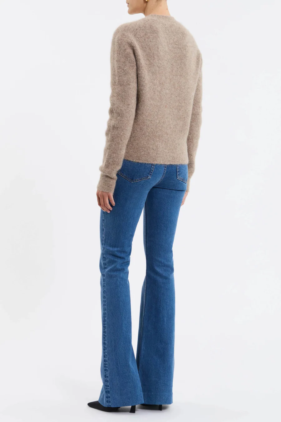 Novie Knit Cardigan Mocha - Image 2