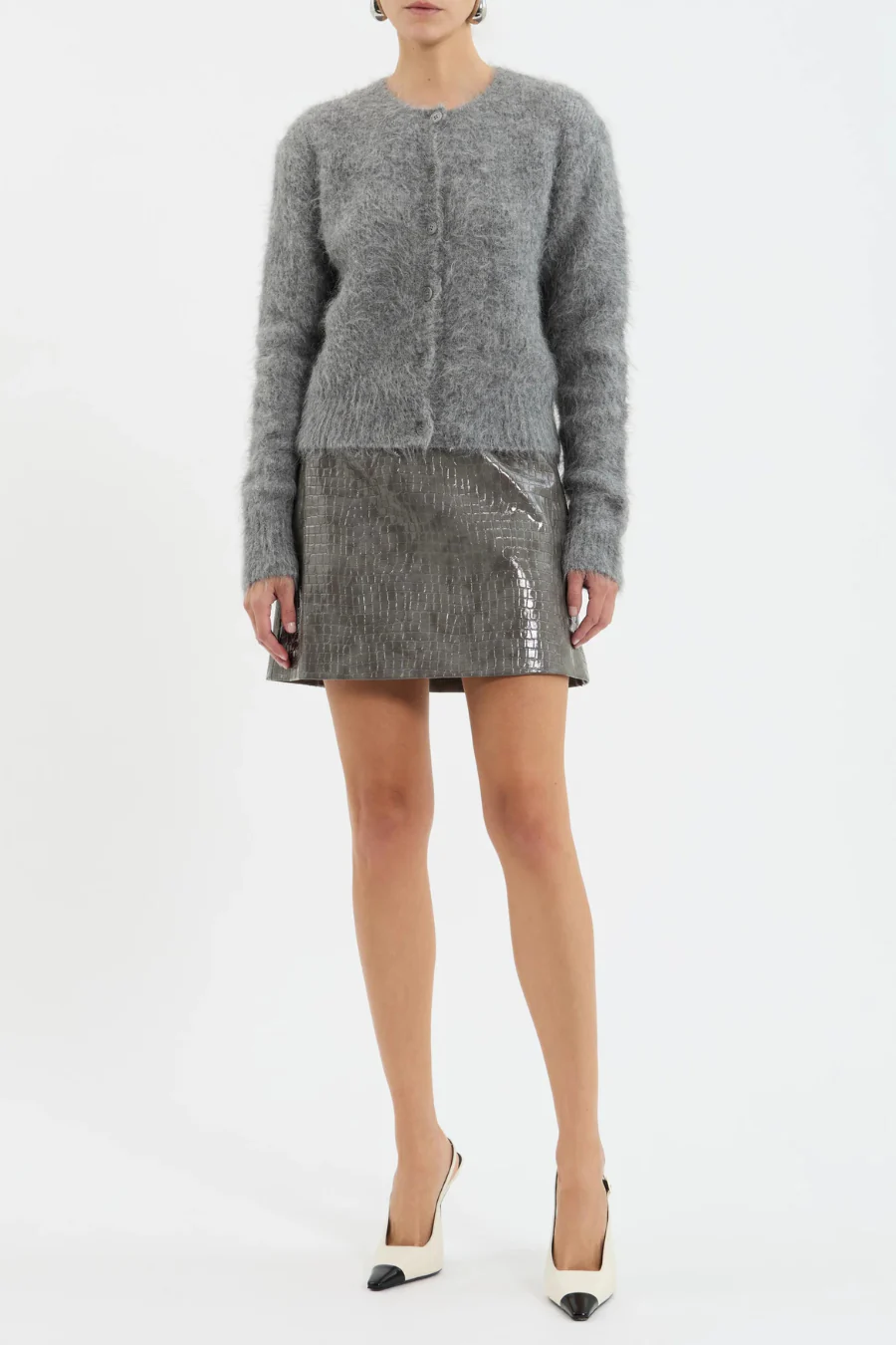 Oakley Cardigan Grey Marle