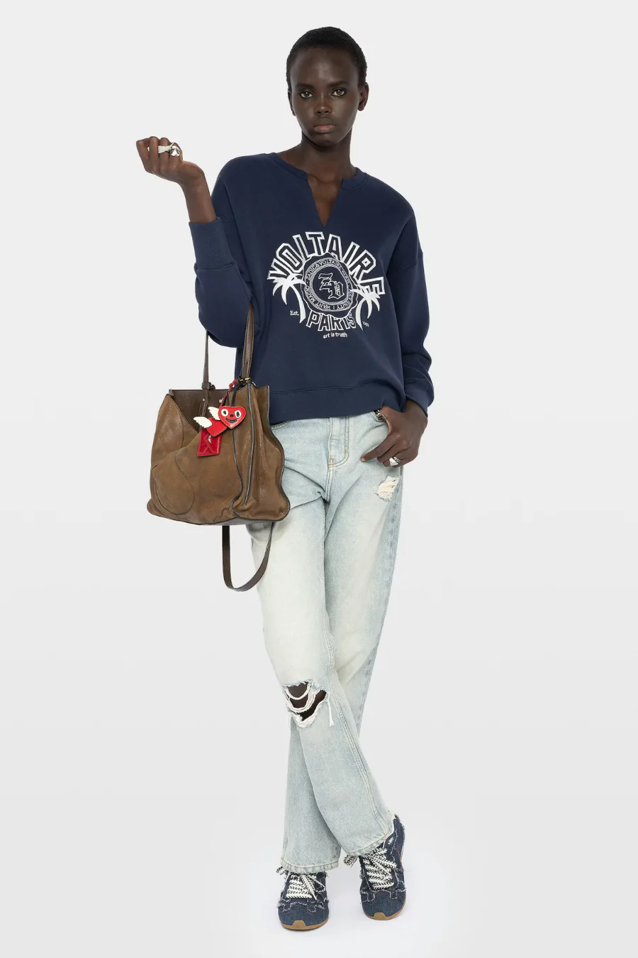 Olive Sweatshirt Encre