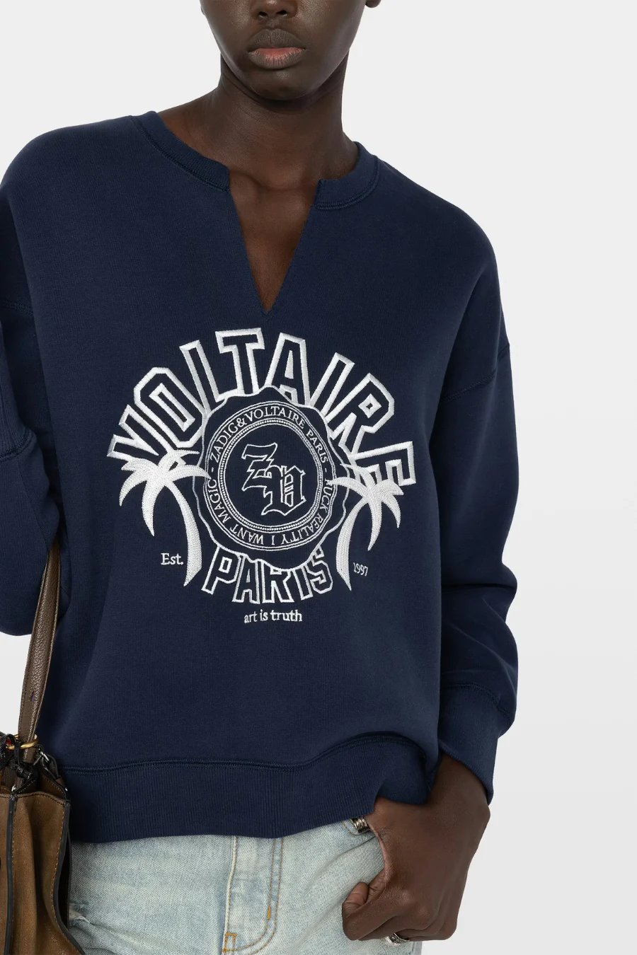Olive Sweatshirt Encre - Image 3