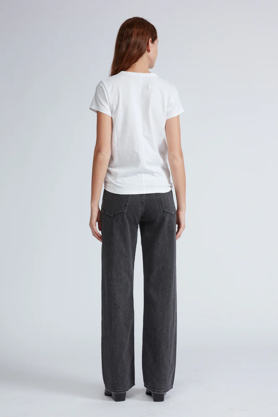 Ombre Stud Tee White - Image 2