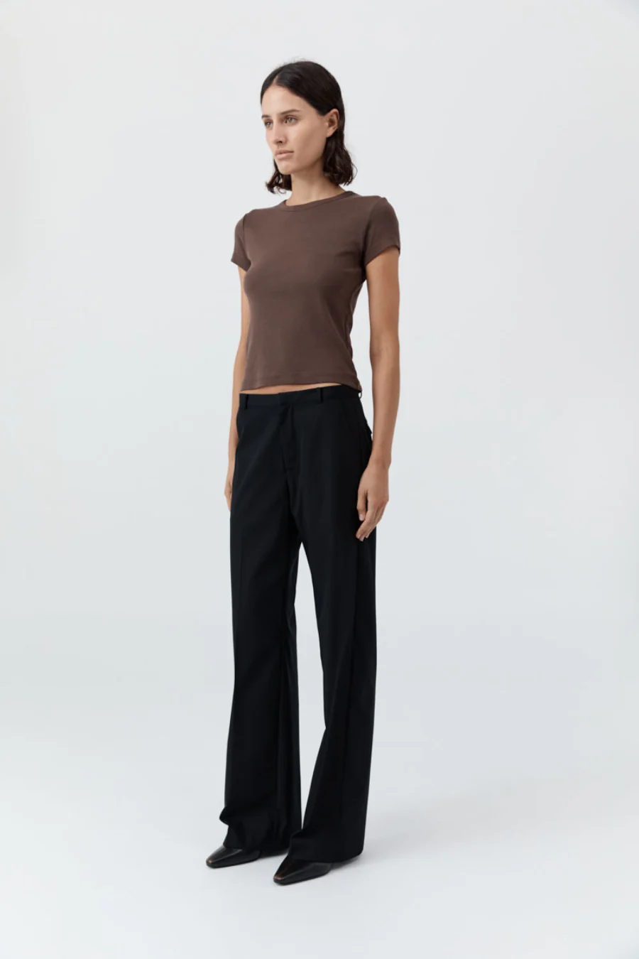 Organic Cotton Baby Tee Fudge - Image 3