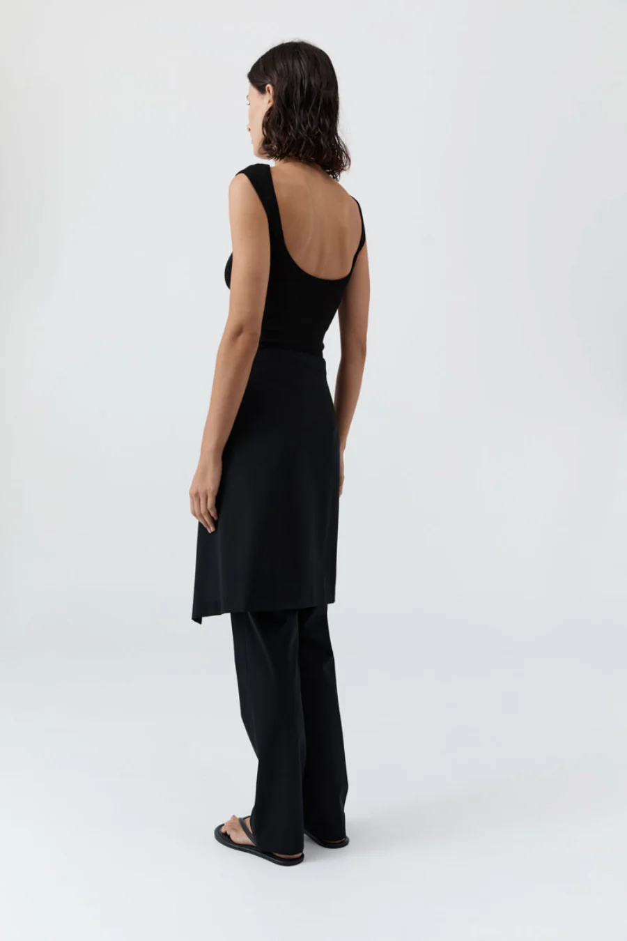 Organic Cotton Ballerina Top Jet Black - Image 2