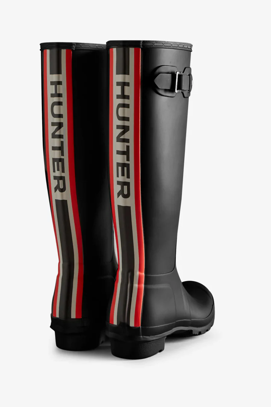 Original Tall Tri Colour Logo Boot Black - Image 2