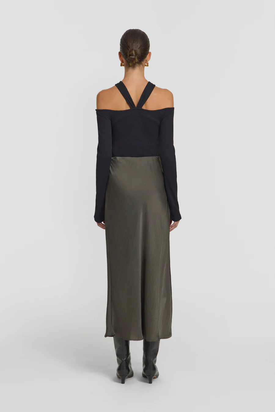 Othello Skirt Antique Olive - Image 2
