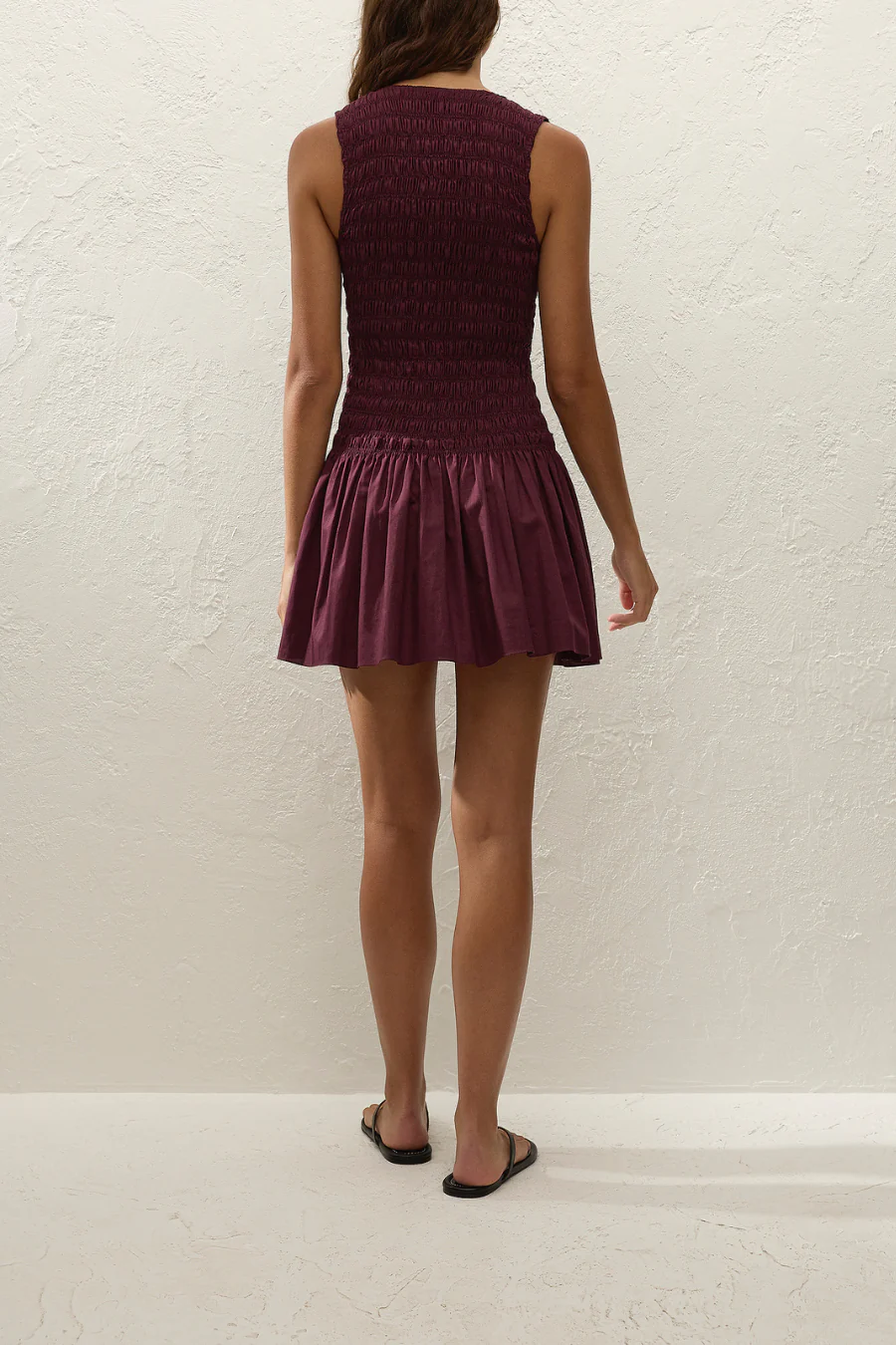 Palomar Mini Dress Mulberry - Image 2