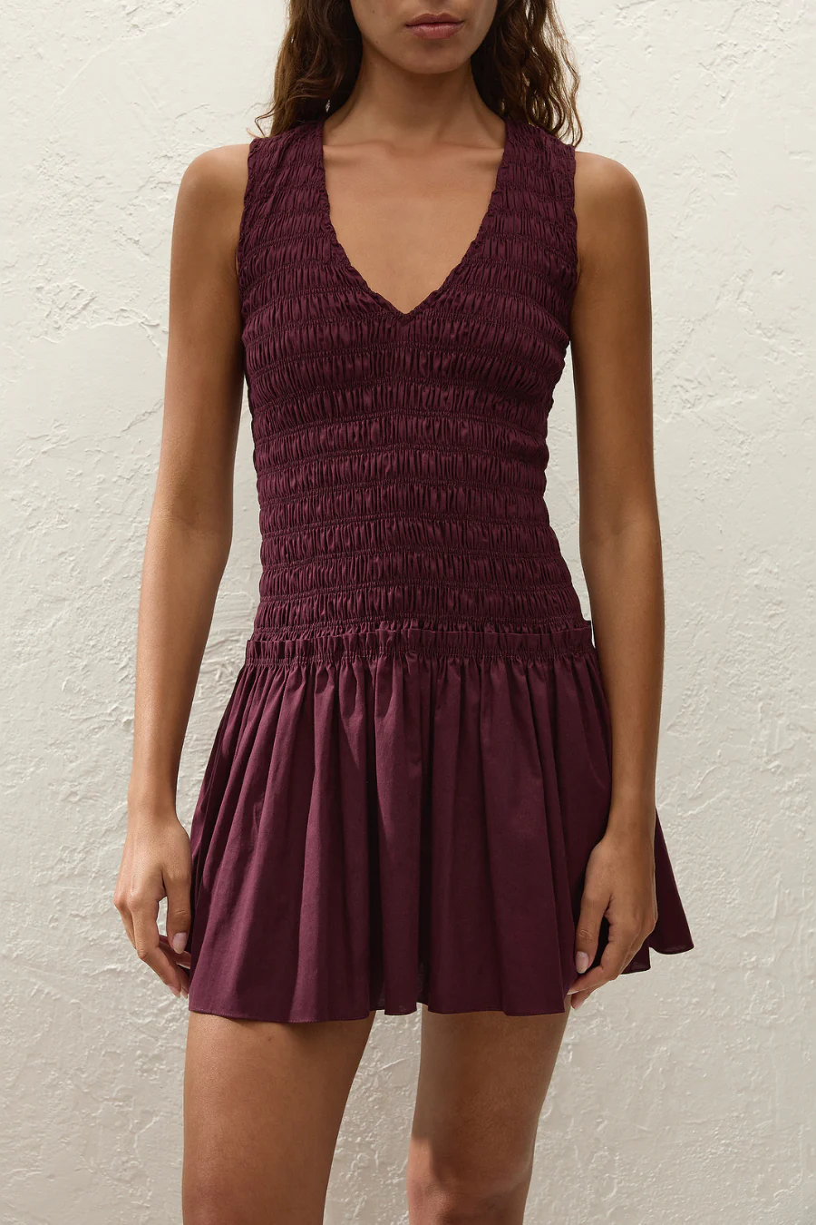 Palomar Mini Dress Mulberry - Image 3