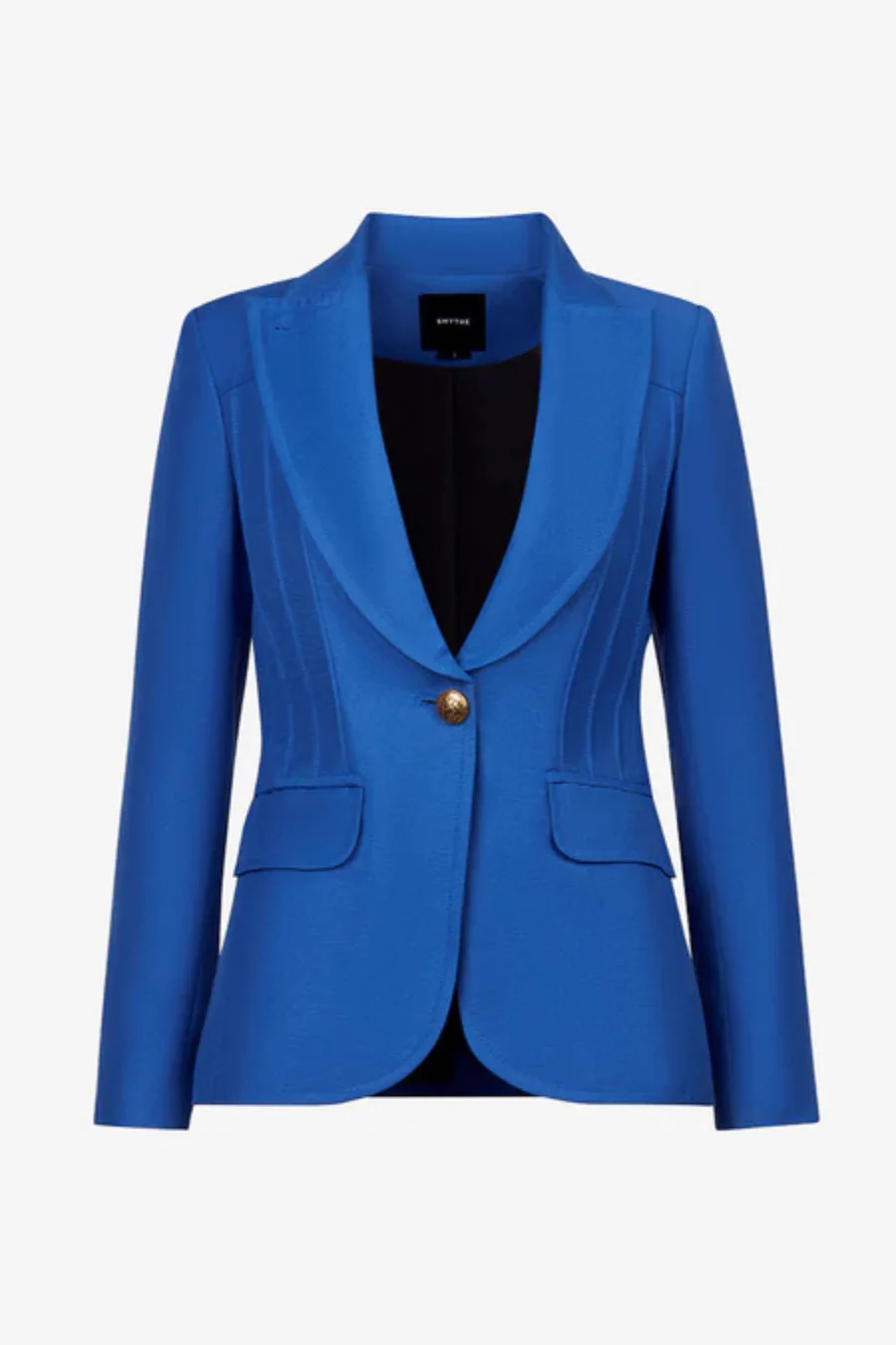 Pintuck Blazer Nautical Blue - Image 4
