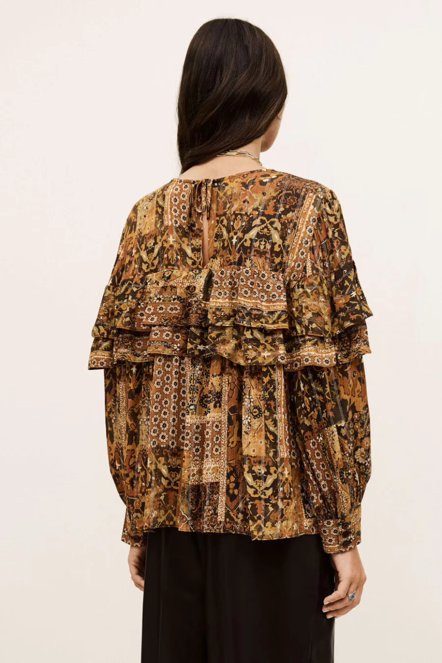 Pixie Blouse Ocre - Image 2