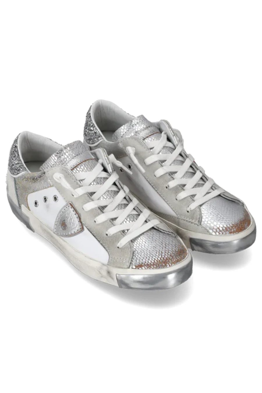 PRSX Low Metal Animalier Blanc Argent - Image 3