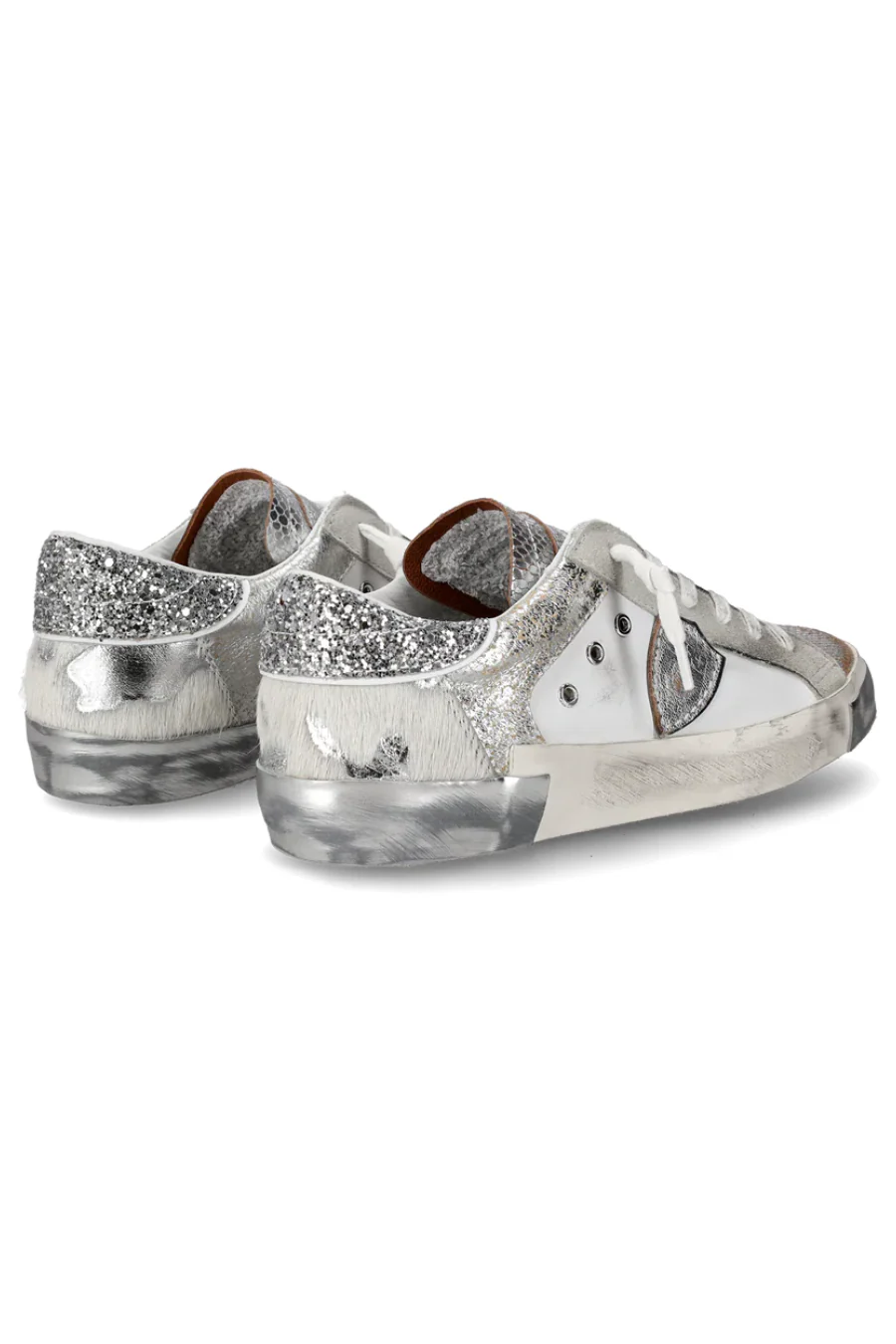 PRSX Low Metal Animalier Blanc Argent - Image 4
