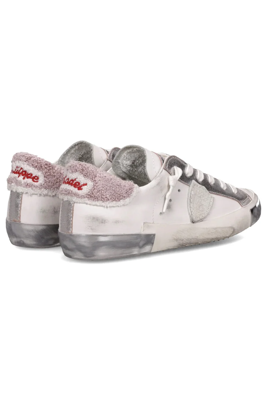 PRSX Low Woman Veau Eponge Blanc Rose - Image 3