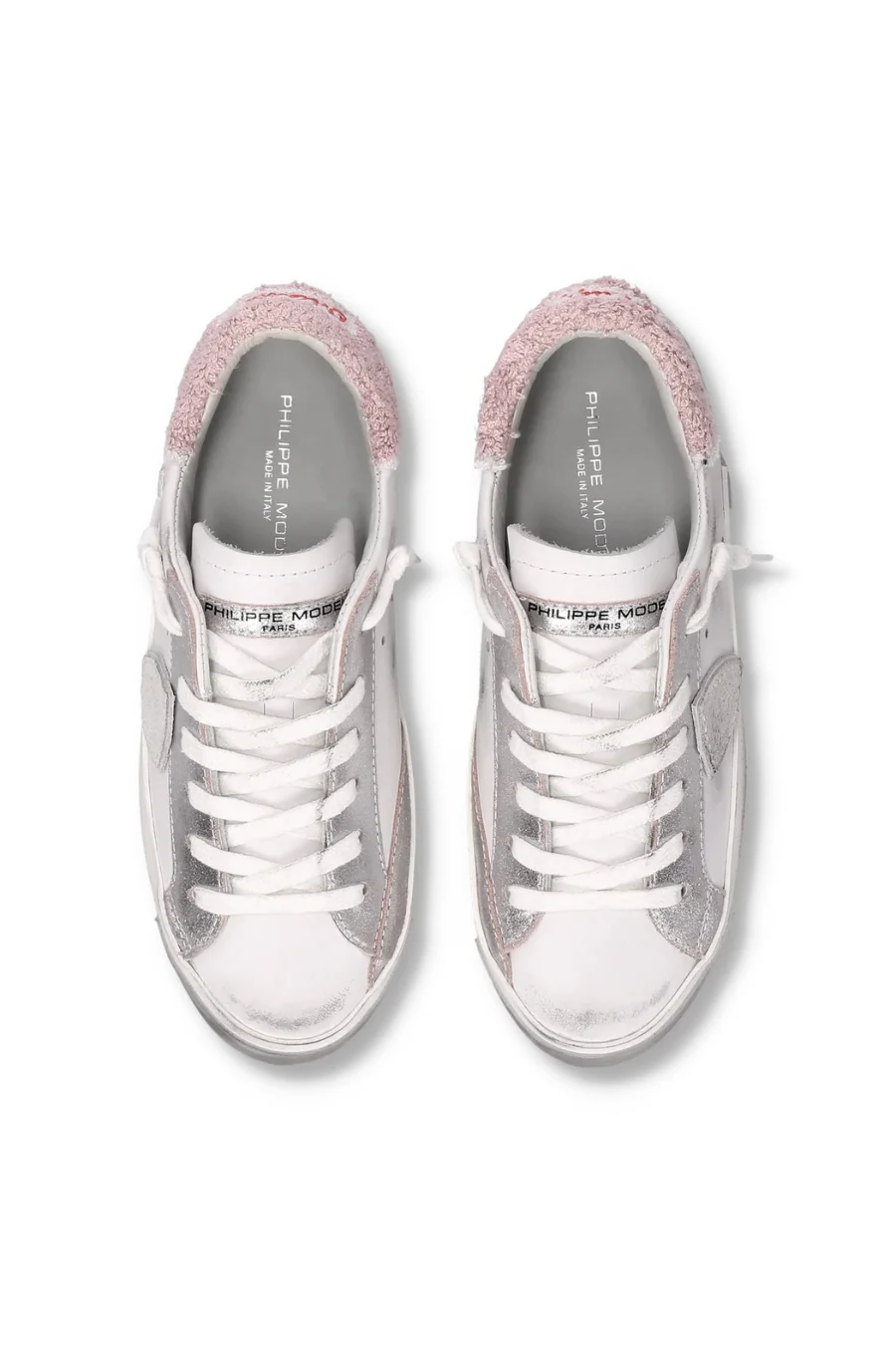 PRSX Low Woman Veau Eponge Blanc Rose - Image 4