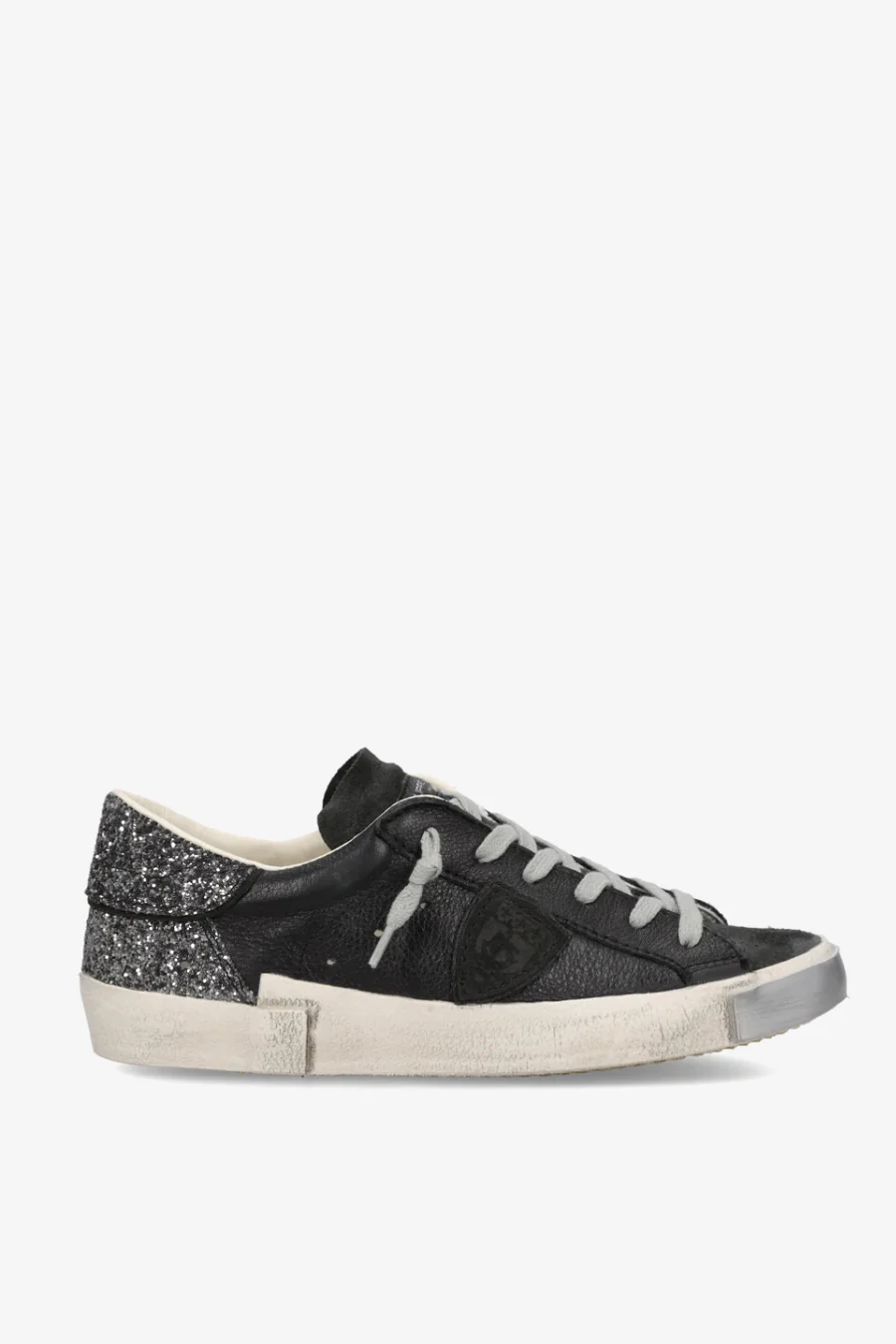 PRSX Low Woman Veau Glitter Mixage Noir