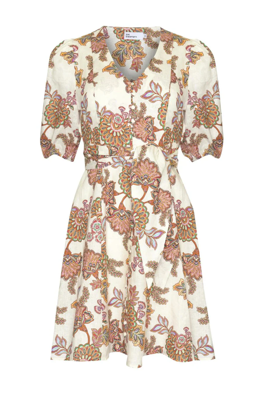 Quota Dress K'gari Cream - Image 3