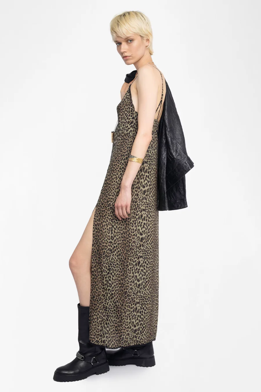 Ramelil Dress Leaves - Image 3
