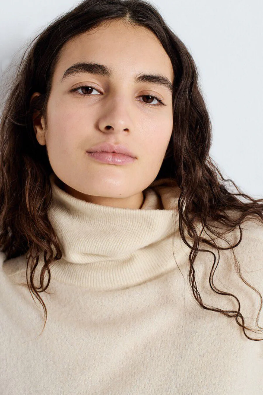Raxow Roll Neck Jumper Natural - Image 3