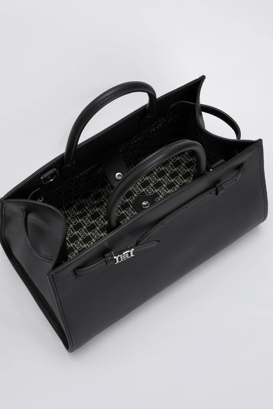 RCL Morgan Large Handbag Black - Image 5