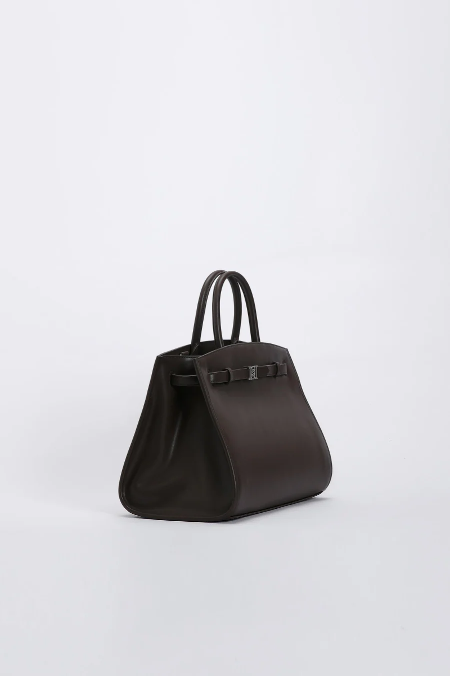 RCL Morgan Large Handbag Chocolate Brown - Image 3