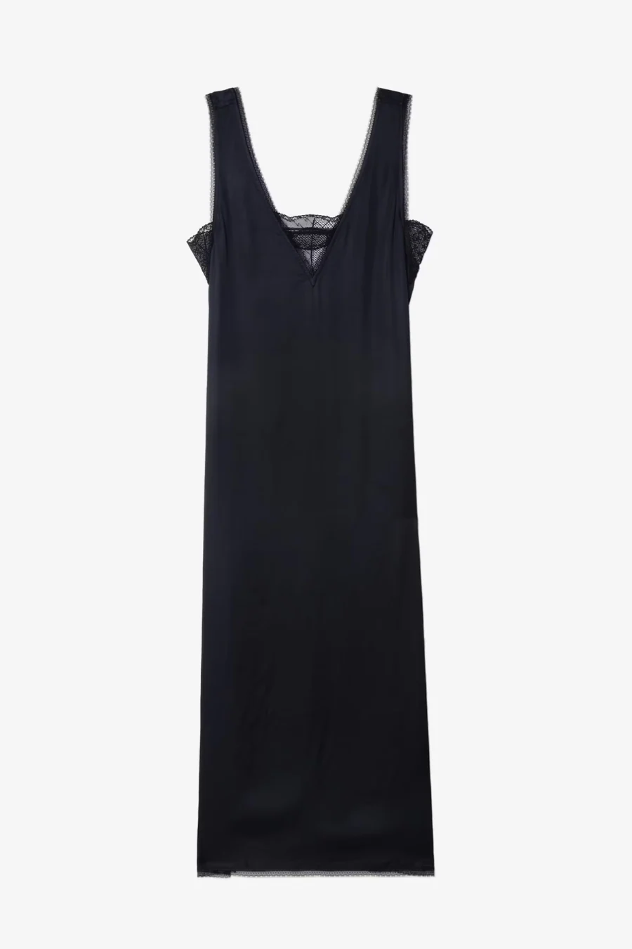 Renzo Satin Slip Dress - Image 5