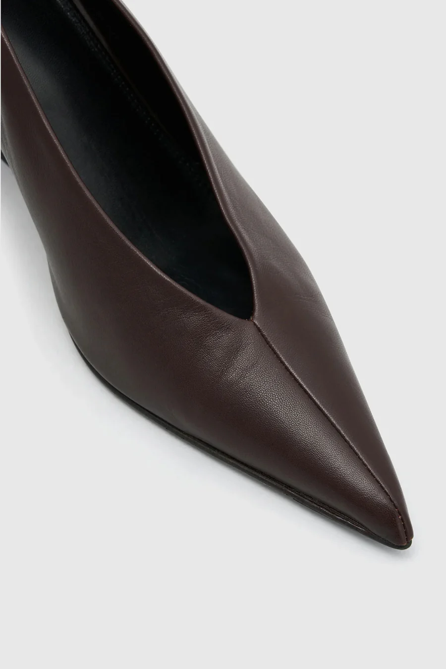 Rhys Leather Pump Espresso - Image 3