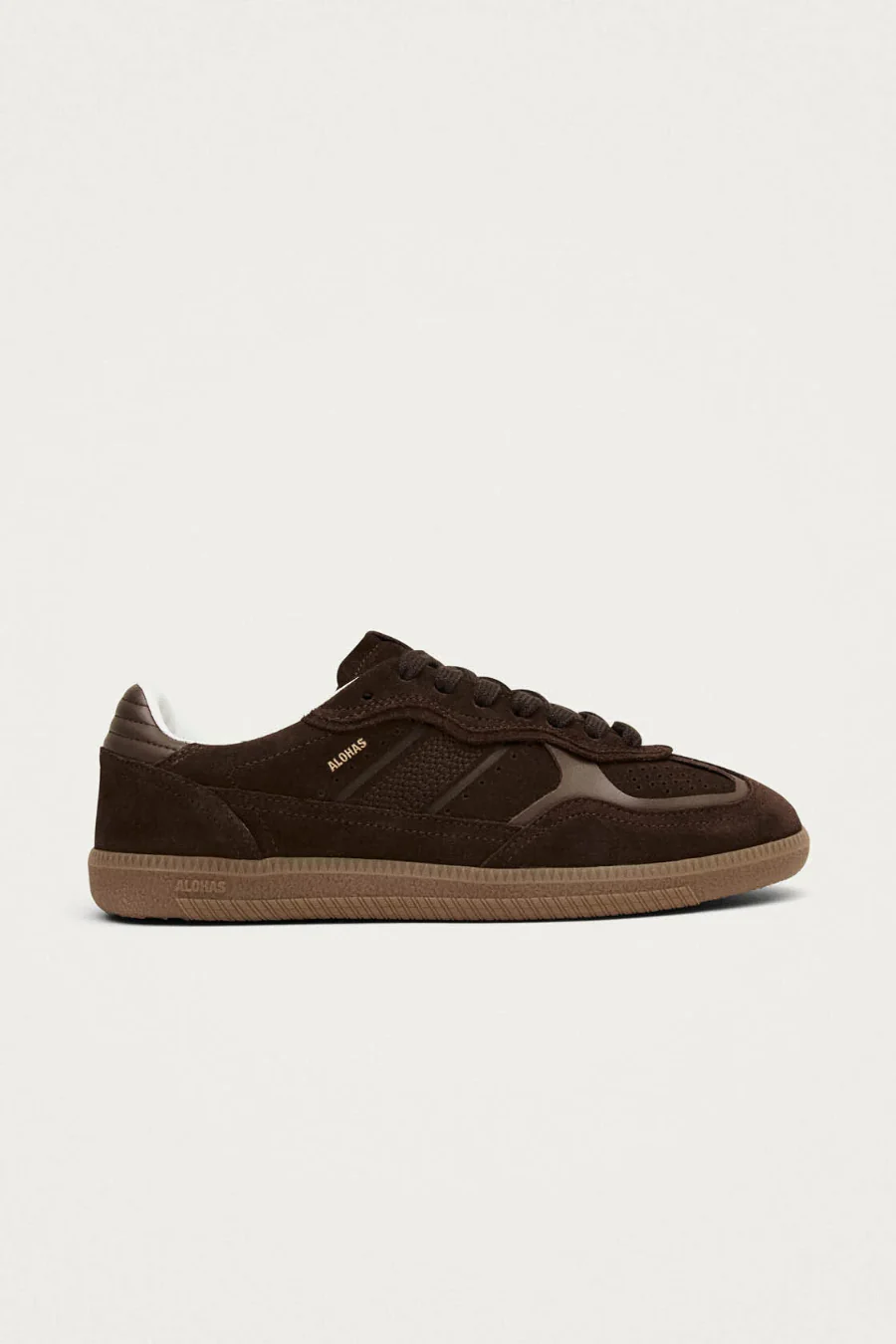 Rife Chocolate Brown Leather Sneaker
