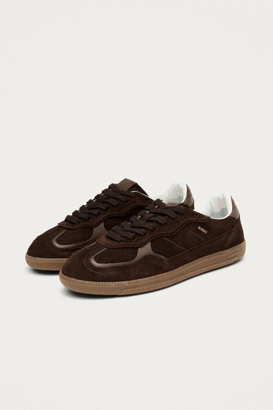 Rife Chocolate Brown Leather Sneaker - Image 3