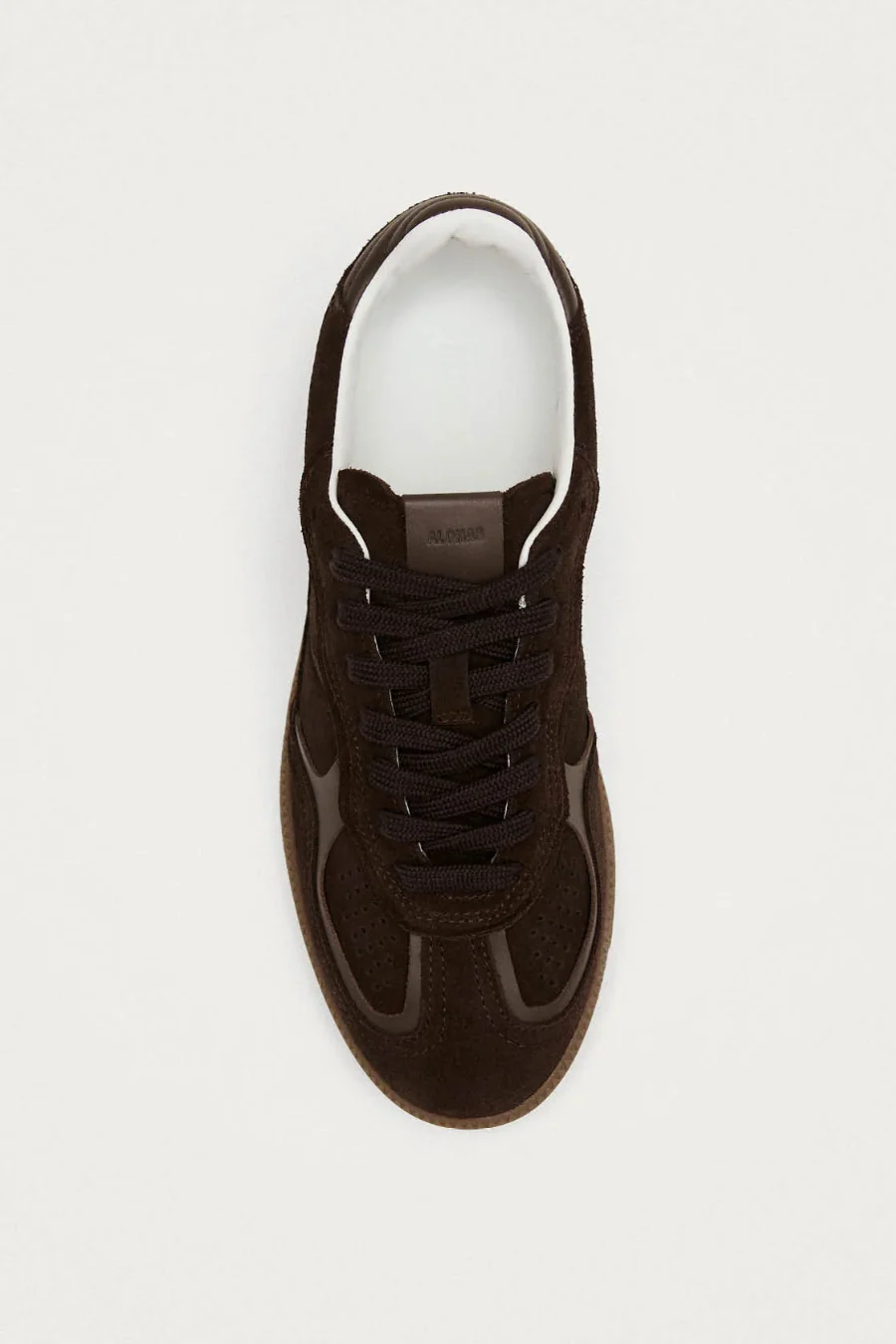 Rife Chocolate Brown Leather Sneaker - Image 4