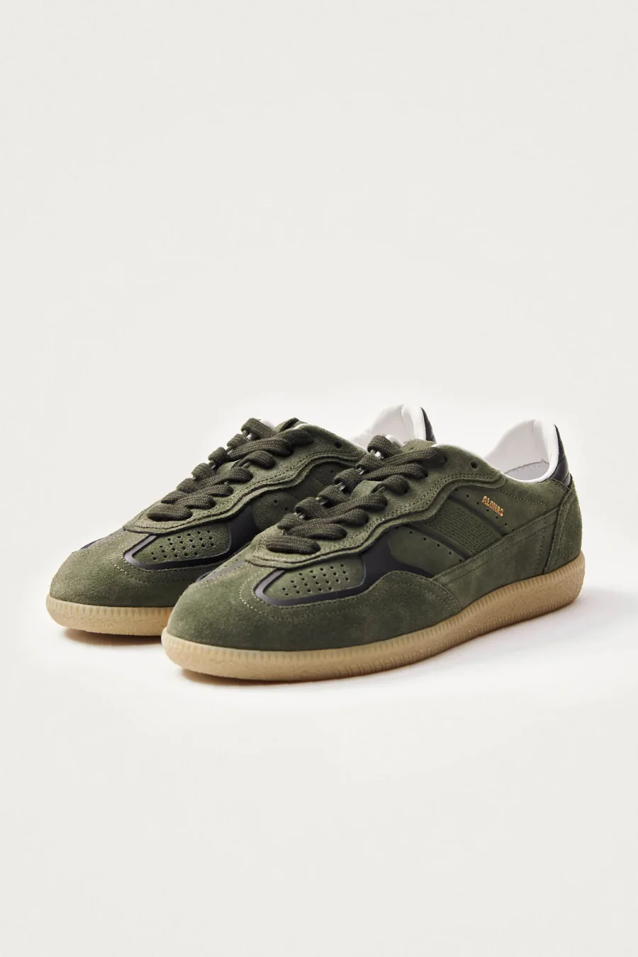Rife Dusty Olive Leather Sneaker - Image 2