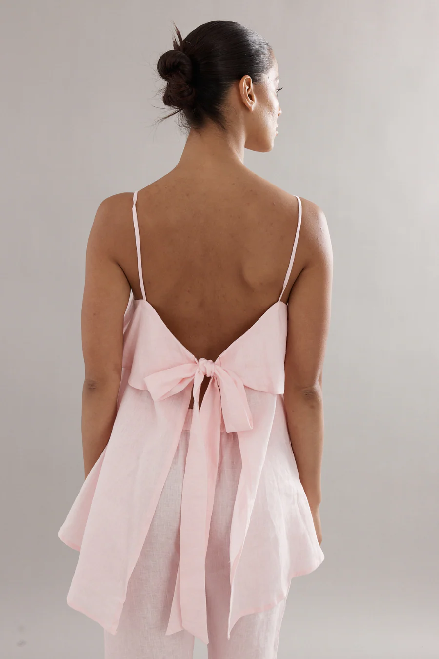 Rio Top Pink Linen - Image 2
