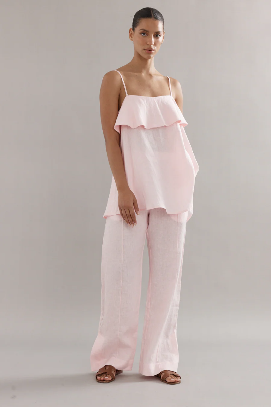 Rio Top Pink Linen - Image 4