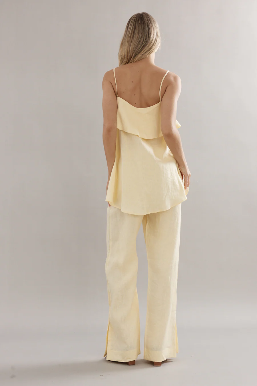 Rio Top Yellow Linen - Image 3