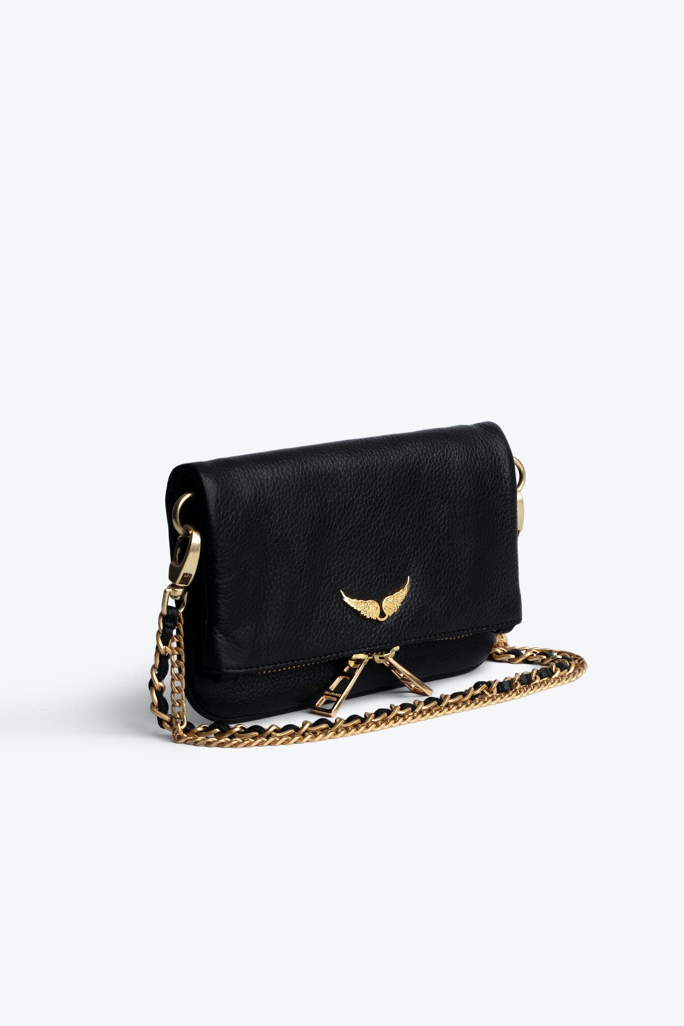 Rock Nano Clutch Noir Gold - Image 3