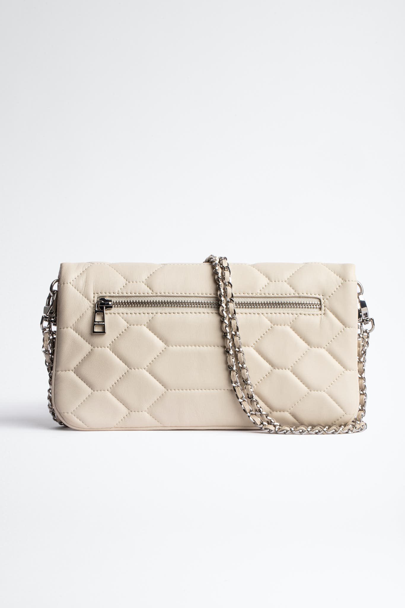 Rock XL Mat Cluch Bag White - Image 3