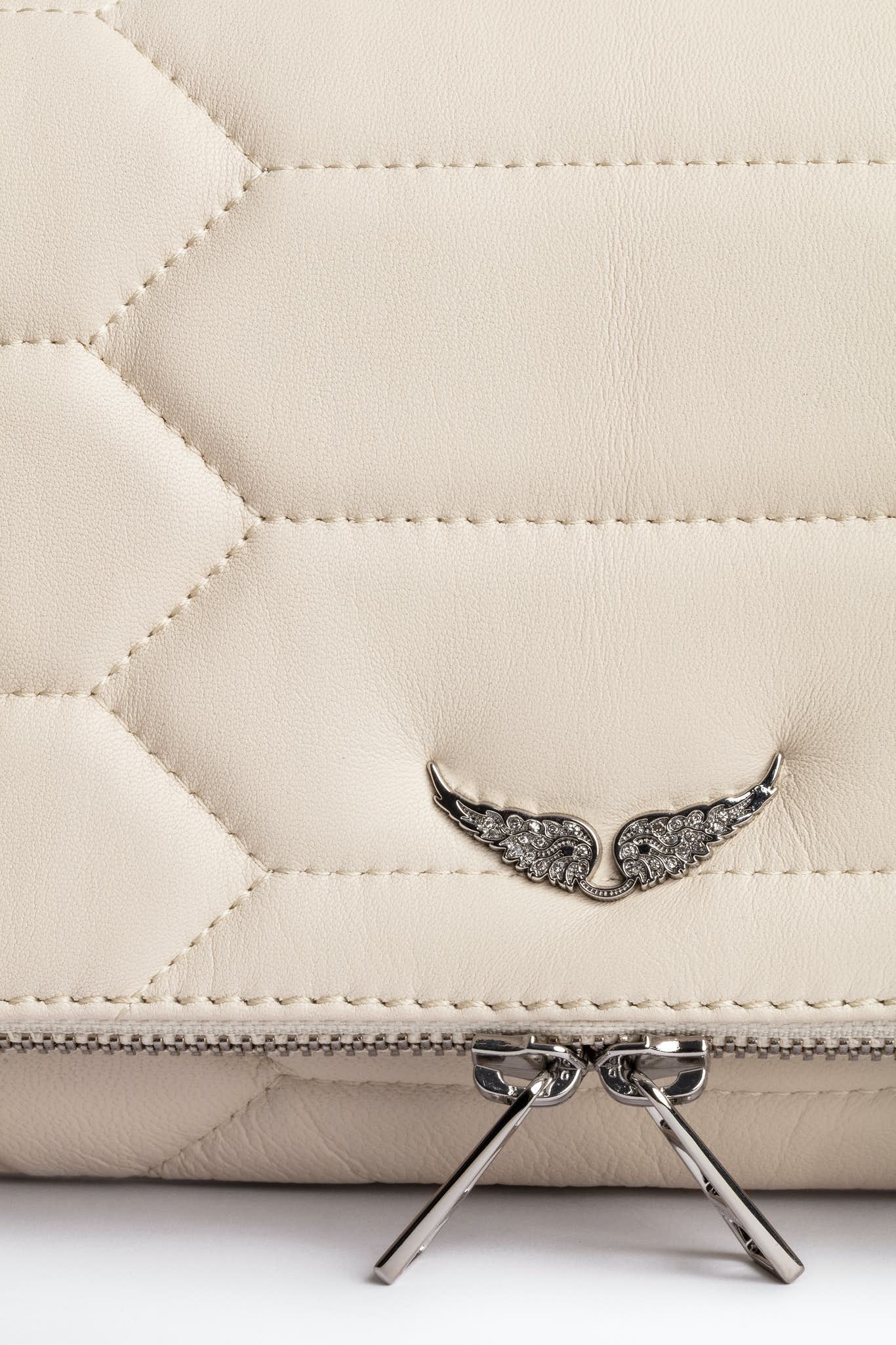 Rock XL Mat Cluch Bag White - Image 4