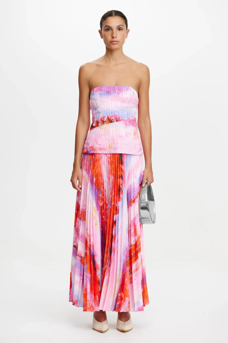 Rockland Midi Dress Violet Canvas