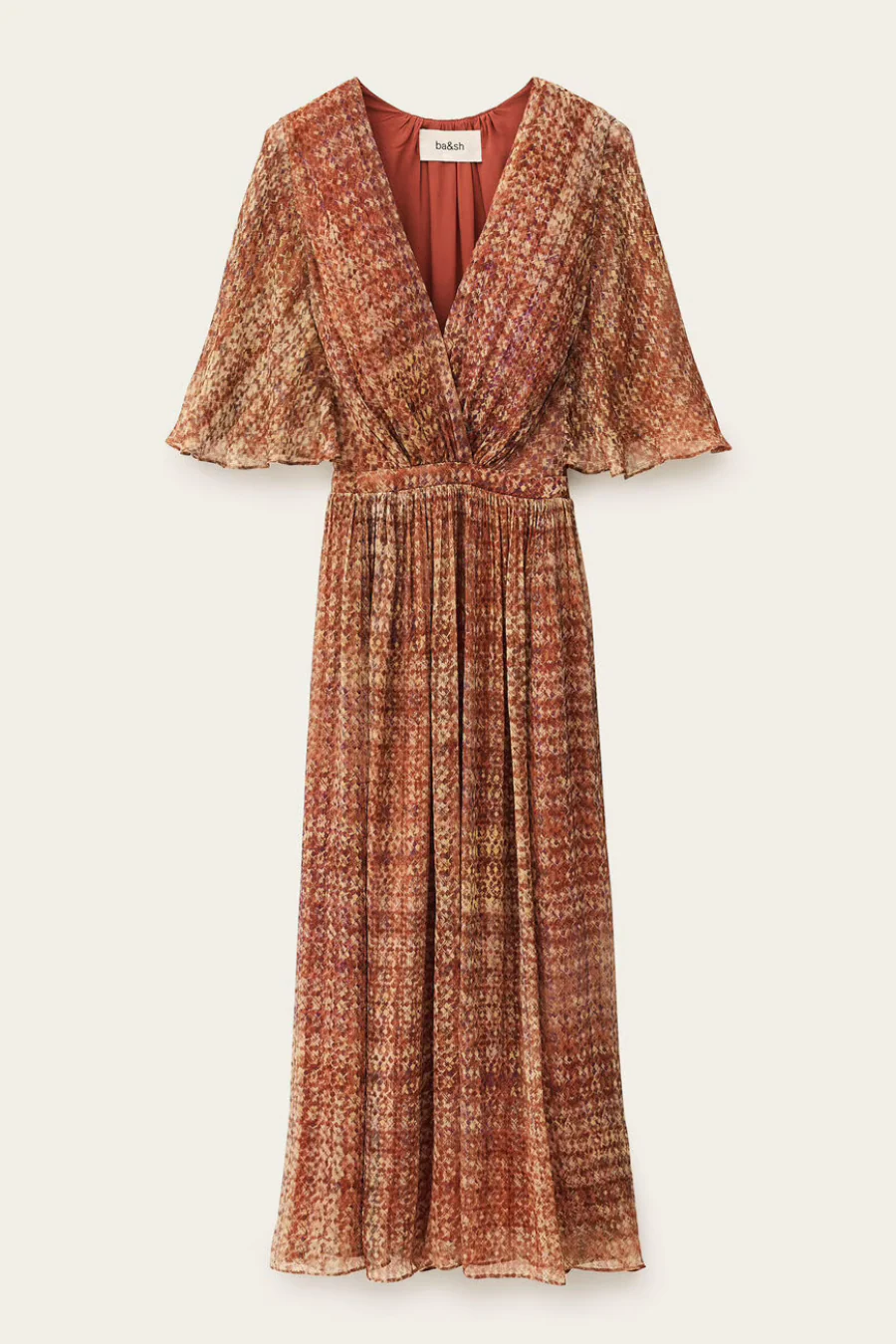 Romance Midi Length Dress Rose - Image 4