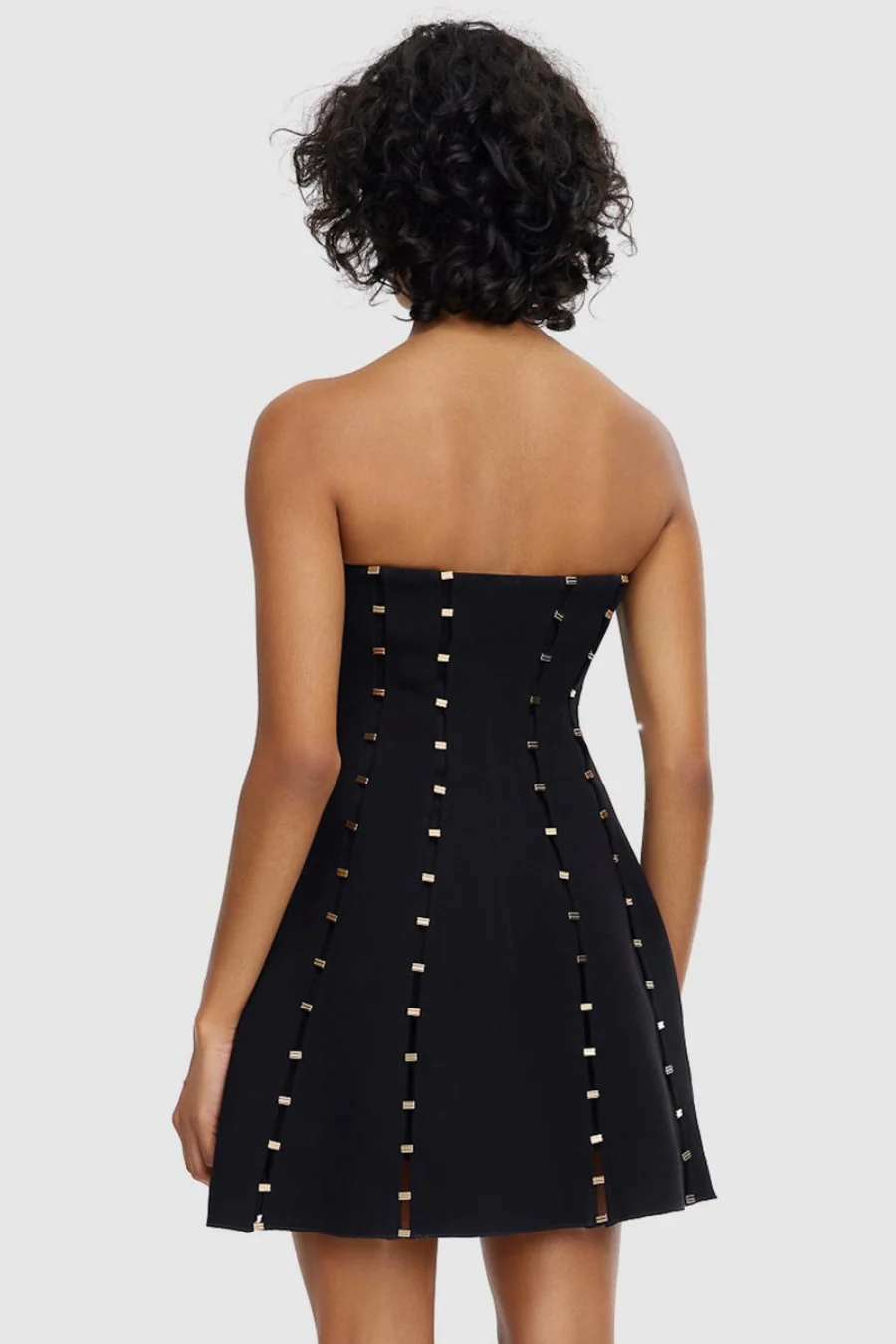 Rossgreen Mini Dress Black - Image 3