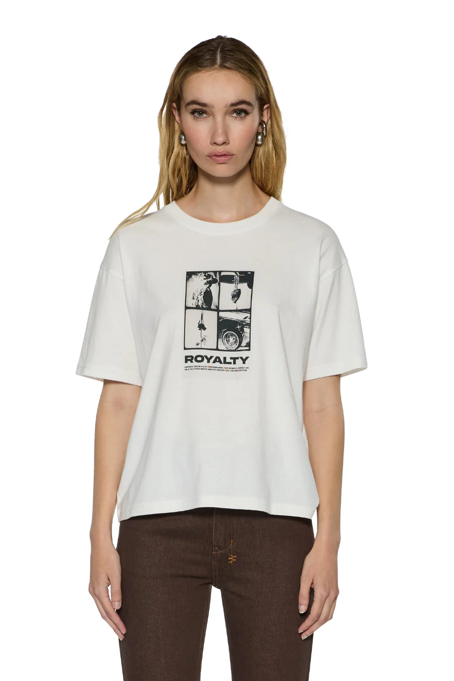Royalty Everyday SS Tee Vintage White