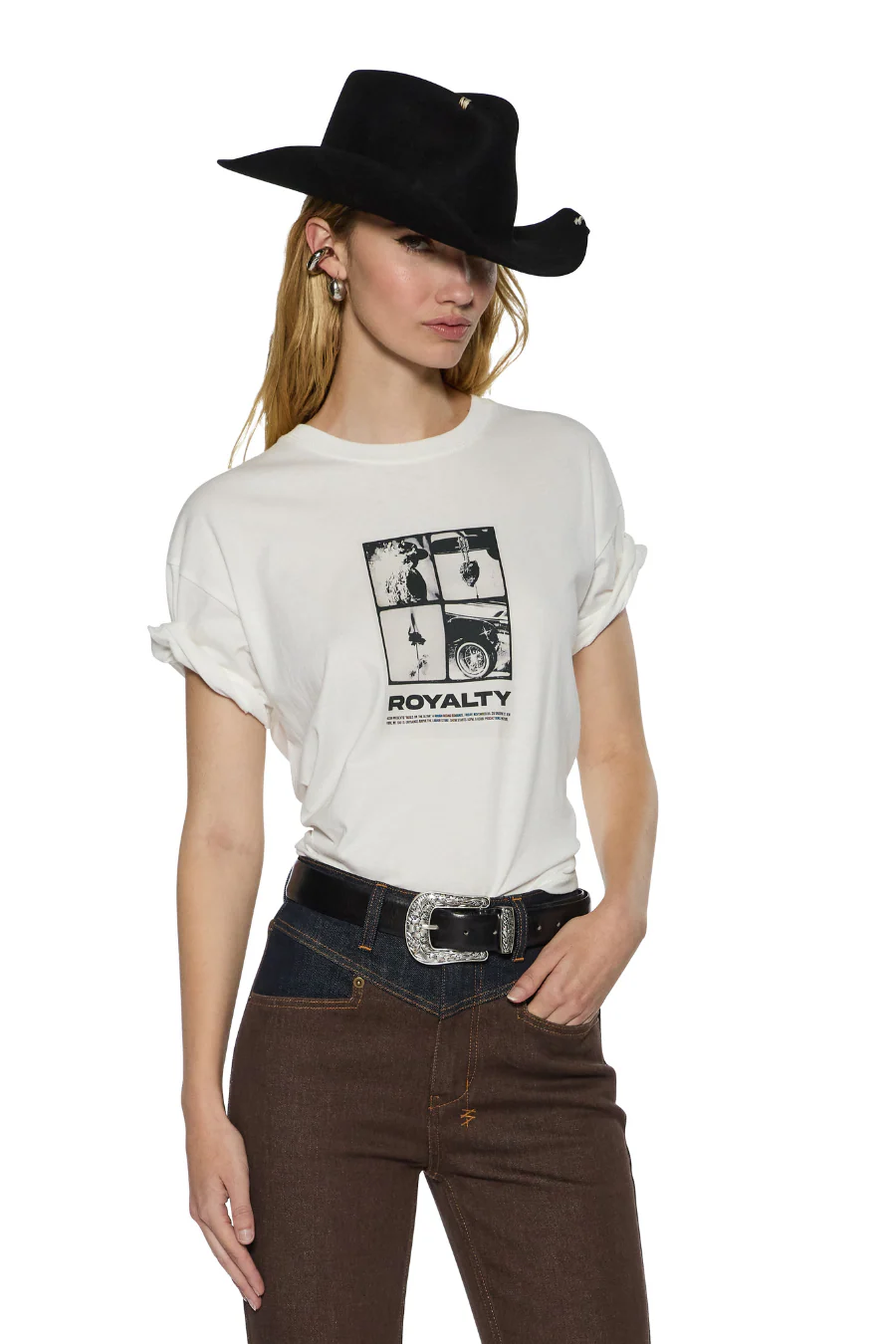 Royalty Everyday SS Tee Vintage White - Image 4