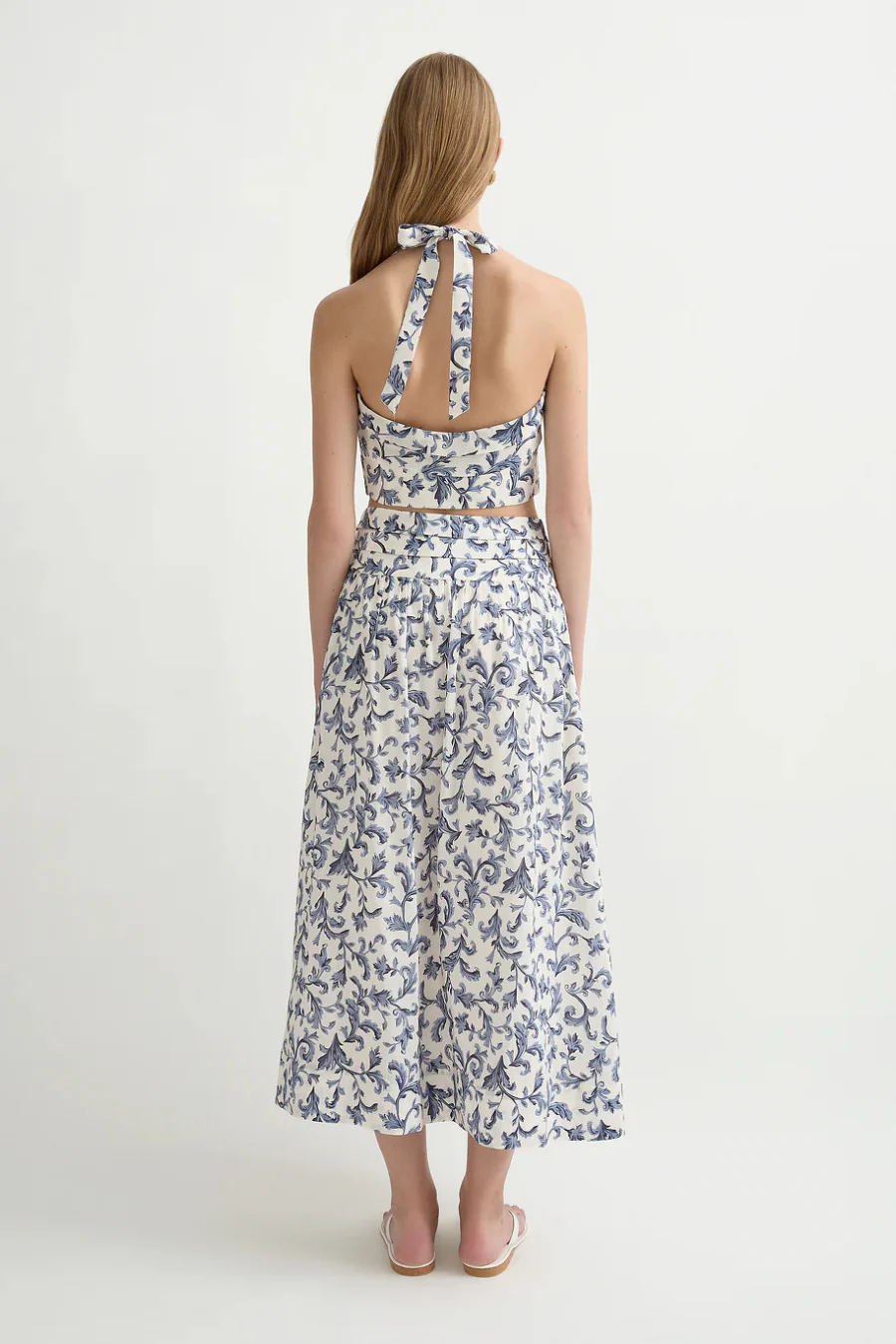 Rue Halter Top Blue Baroque - Image 3