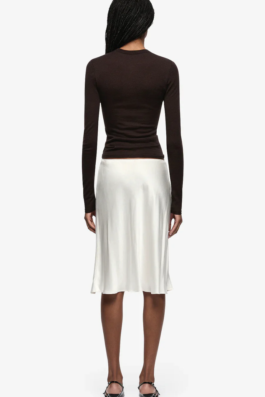 Rue Long Sleeve Top Dark Chocolate - Image 3